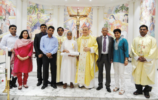 Sr. Mary Vas Receives Cross of Honor